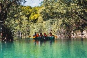 Canoe Experience at Lago di Penne in Abruzzo