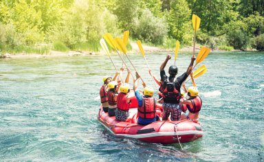 Wochenende in Umbrien mit Rafting auf dem Fluss Nera