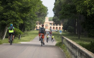 Fahrradtour im Park San Rossore in Pisa