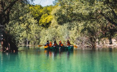 Canoe Experience at Lago di Penne in Abruzzo